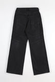 Loom biker cotton pants