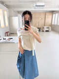 STRAP LESSON BLOUSE