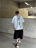 Two-Tuck Bermuda Cargo Sweatpants
