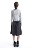 BUTTON POCKET SKIRT