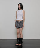 Crinkled Sleeveless