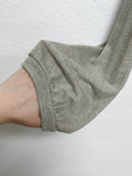 Linen Slit See-Through Overfit T-Shirt