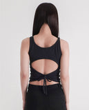 CUT & TIE SLEEVELESS