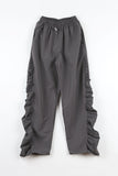 shirring wide pants