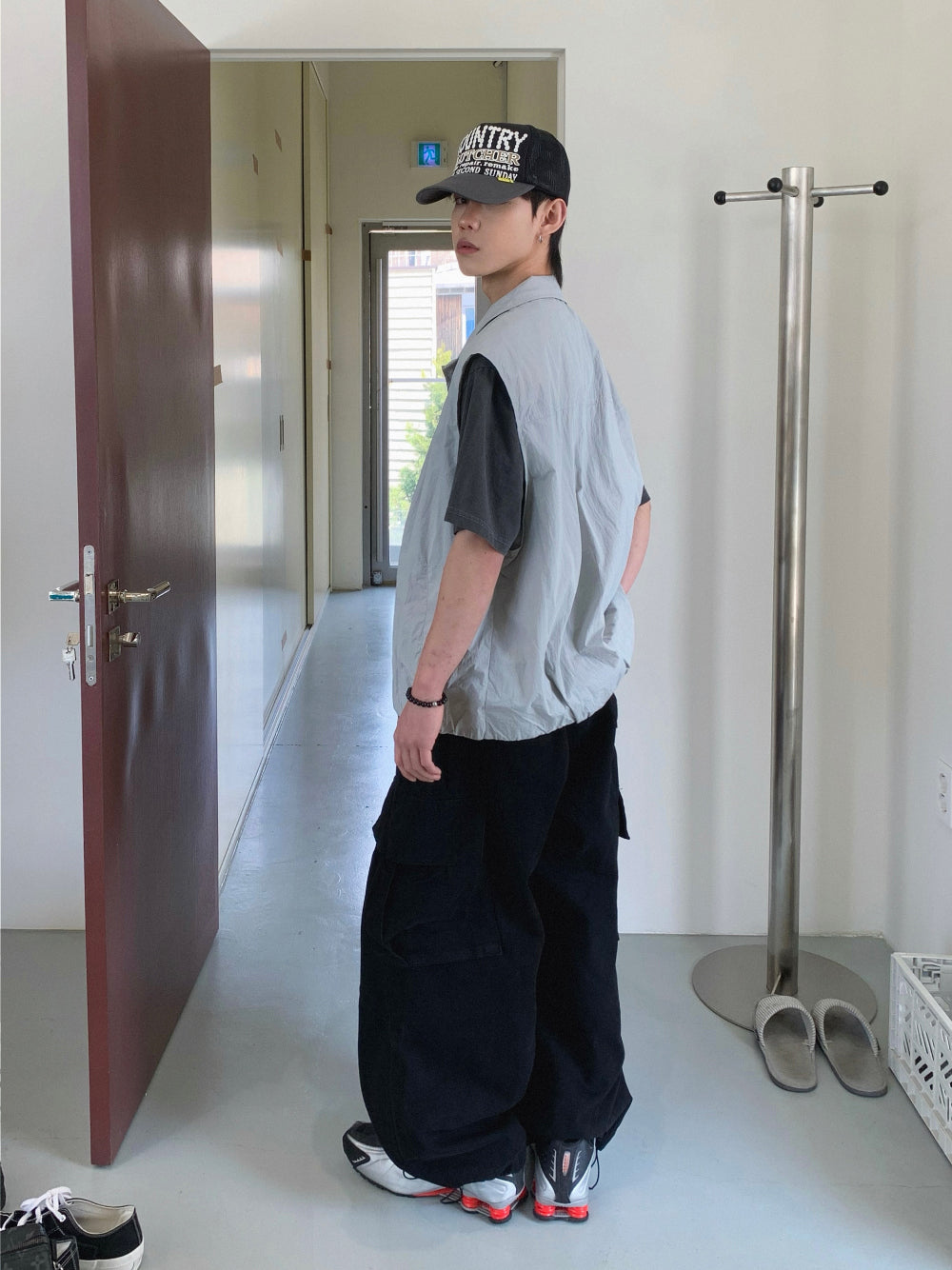 【DISCERNMENT】Furbit Unbalanced Cargo Balloon Pants DISCERNMENT (ディーサーメント) - ファービットアンバランス