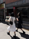UNBAL FRILLED SKIRT