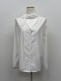 Lien V-Neck Tie Blouse