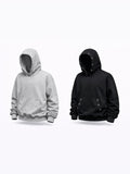 If Eyelet Over Hoodie