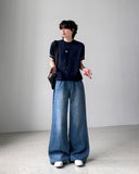 Kelly Muscle Fit Half Knit