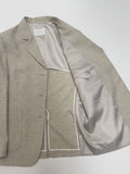Letu Linen 3 Button Single Jacket