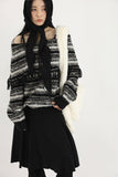 Oreo fringe off knit