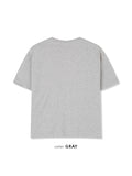 Trying Lettering Crop Short Sleeve T-shirt