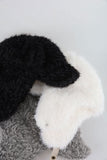 Bear Boucle Earflap Hat
