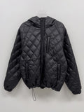 [Unisex] Beor Quilted Overfit Hooded Padding