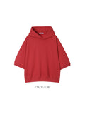 Word Semi Crop Half Hood