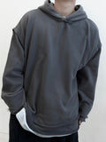 Heavy Cutout Cotton Hoodie