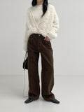 [set] Moran brush knit cardigan