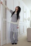 Izu back cut string pants