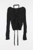 Cream Linkle Scarf T-shirt