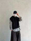 Over Hood Knit Vest