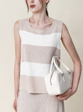 [Premium] Whole Garment Mare Stripe Sleeveless