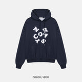 Boucle embroidered hoodie