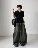 Mary V-neck Half Knit