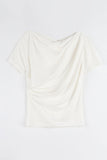 Drape Shirring Tee