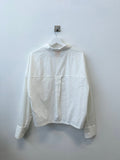 Reverse Crop Shirt Jacket