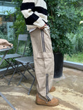 Chino Track Cargo Pants