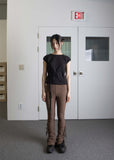 SOFT SHIRRING HALF TOP