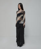 Sheer Mesh Long Sleeve