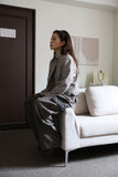 Leaf tassel tweed jacket