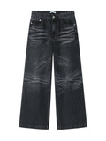 Old School Washed Wide Denim