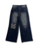 Dist Damage Washing Denim