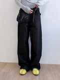 STRIPE BALLOON WIDE PANTS