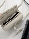 Ribbon Leather Card Wallet
