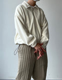 Fleece Collar Half Zip-Up