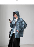 Maria Check Hood Shirts