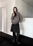 CROP TURTLE HOODIE