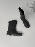 Western middle rain boots