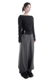 BOATNECK SHIRRING TOP