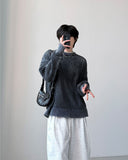 Royal Pigment Mesh Knit