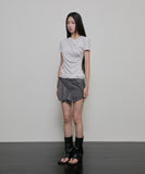 Asymmetrical Draped T-Shirt