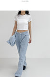 Timo Cotton Crop T-Shirt