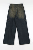 More pocket wide denim