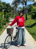 Cookie Cookies Embroidery Sweatshirt