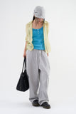 Kitsch button sleeveless