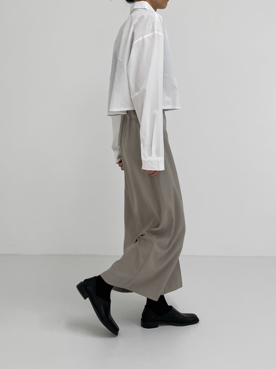 【INCHANT ME】Lizzo banding slit long skirt INCHANT ME(インチャントミー) - リゾバンディングススリット