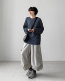 Cool Linen Stripe Long Sleeve